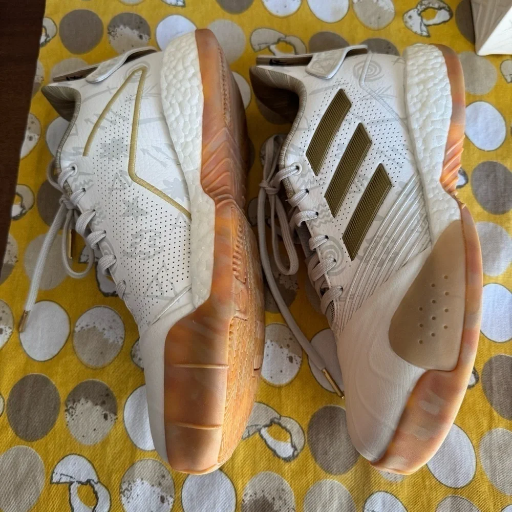 Adidas T-Mac Millennium White Gold sneakers size US 7